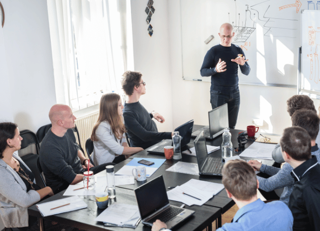 Digital IMS Cloud team collaborating on enterprise transformation